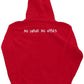 no wave hoodie live red