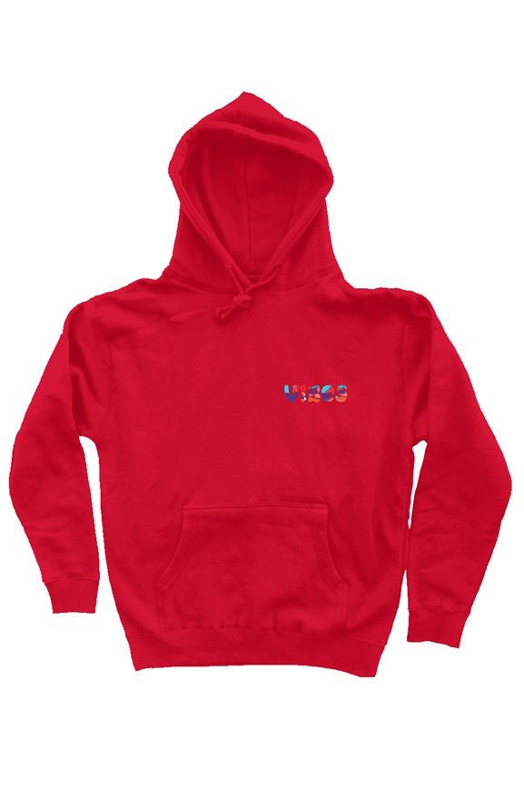 shred hoodie live red