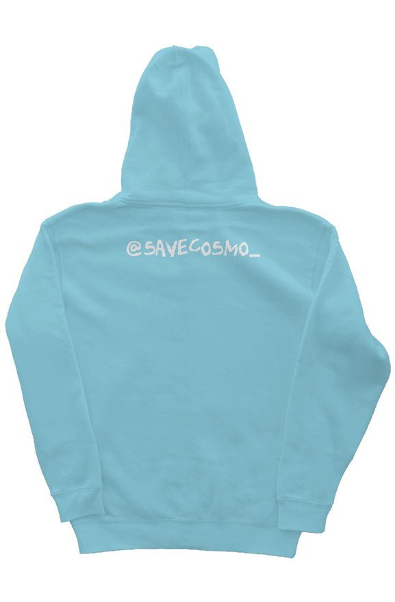 save cosmo hoodie live blue aqua