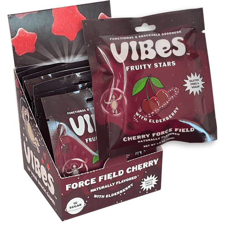 Cherry Force Field with Elderberry - Box of 6